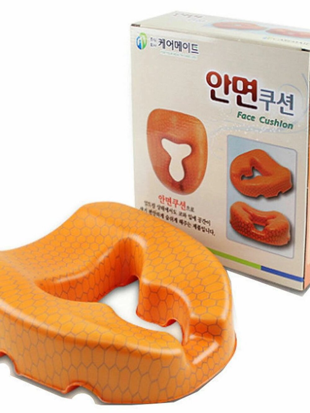[CAREMATE] Face Cushion Memory foam face cradle pillow pad Massage front pillow
